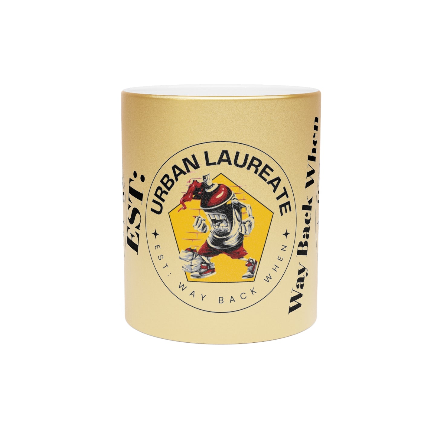 Founders UL Metallic Mug (Silver\Gold/logo)