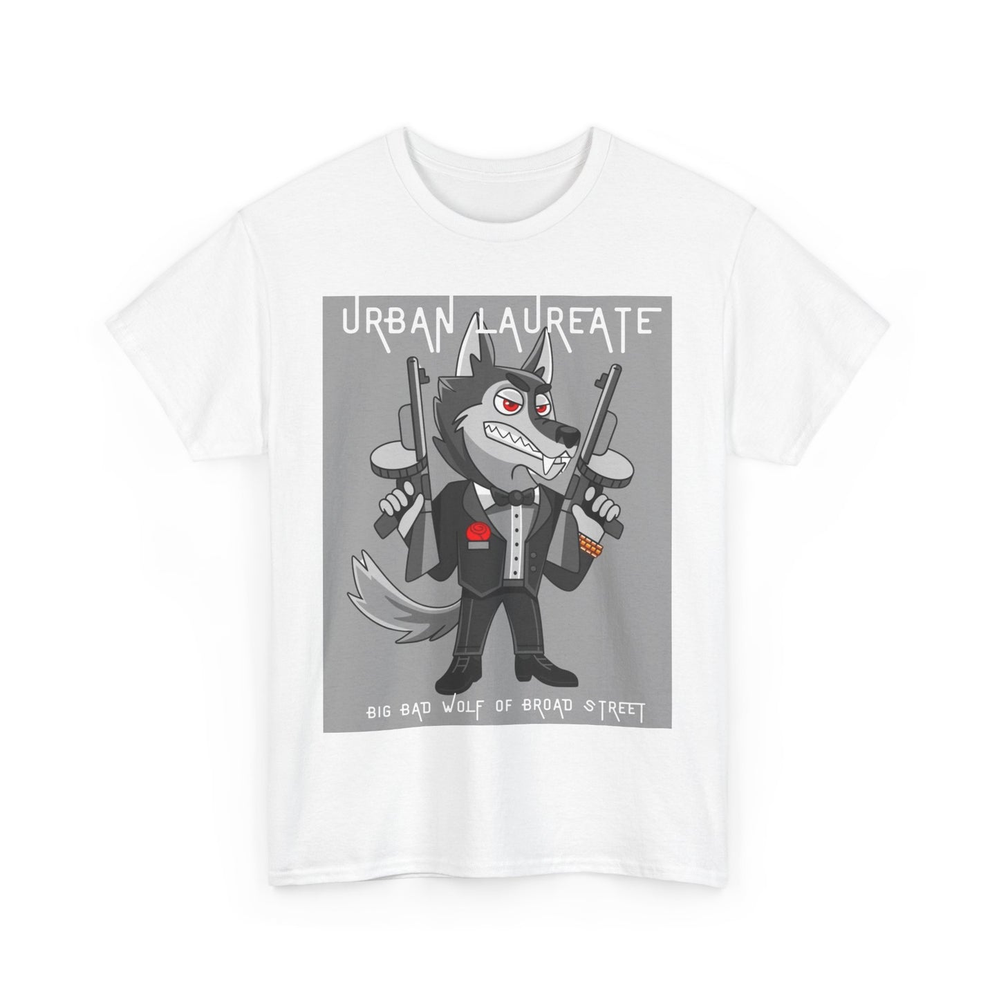 Urban Laureate Wolf Of Broad St Unisex Tee