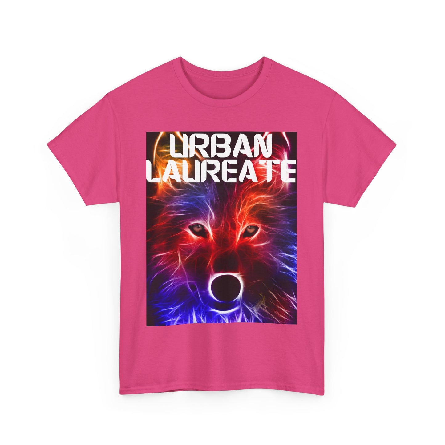 Urban Laureate Neon Wolf Graphic Unisex Tee