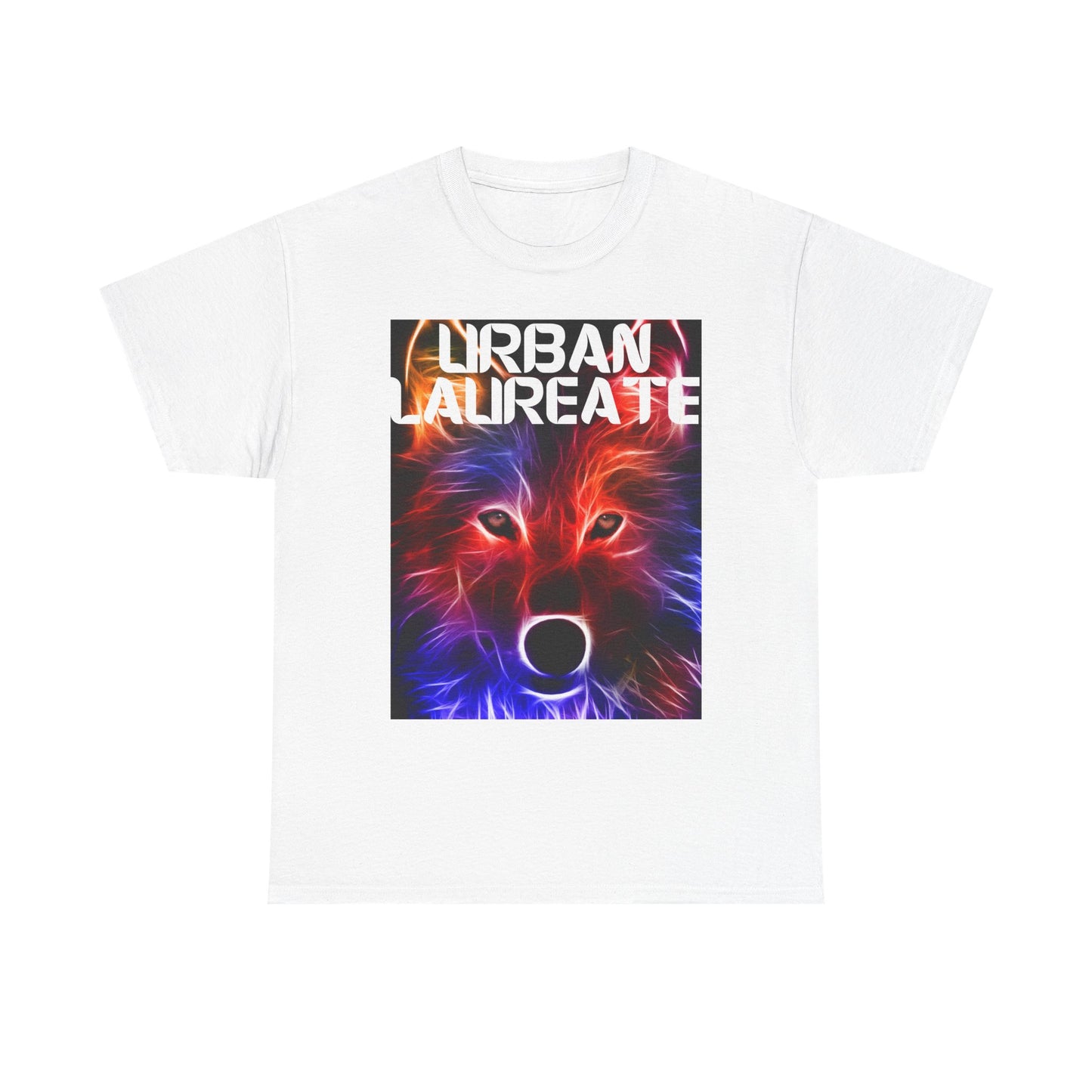 Urban Laureate Neon Wolf Graphic Unisex Tee