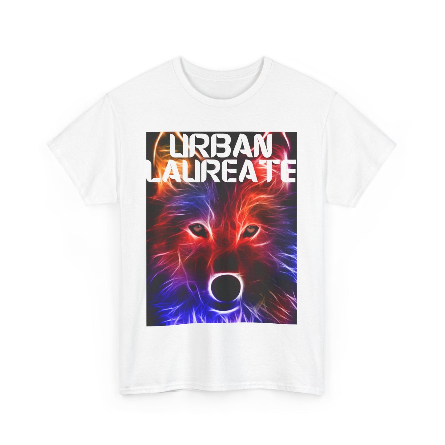 Urban Laureate Neon Wolf Graphic Unisex Tee