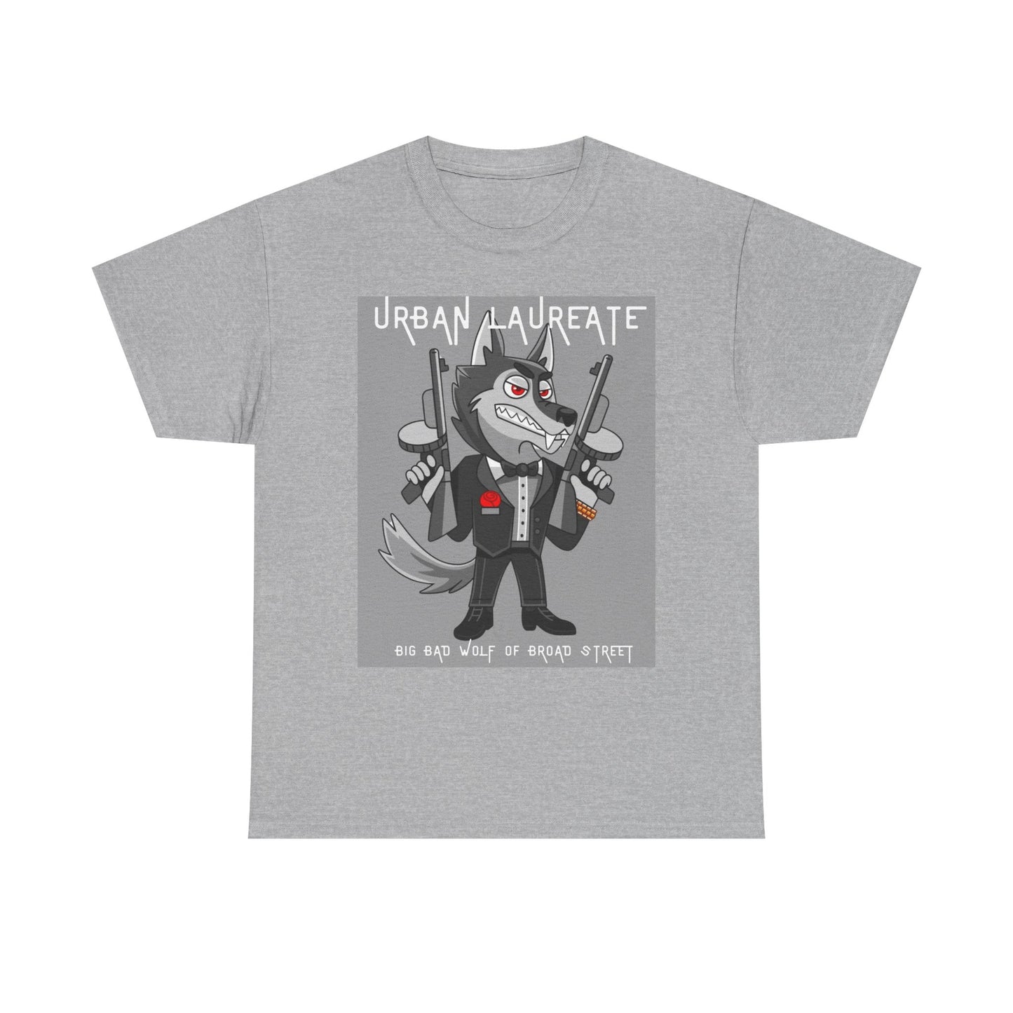 Urban Laureate Wolf Of Broad St Unisex Tee