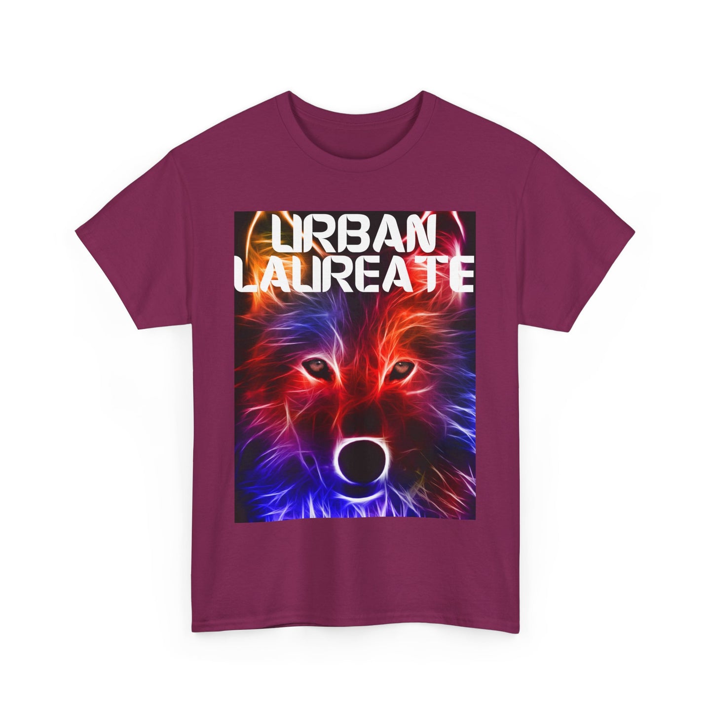 Urban Laureate Neon Wolf Graphic Unisex Tee