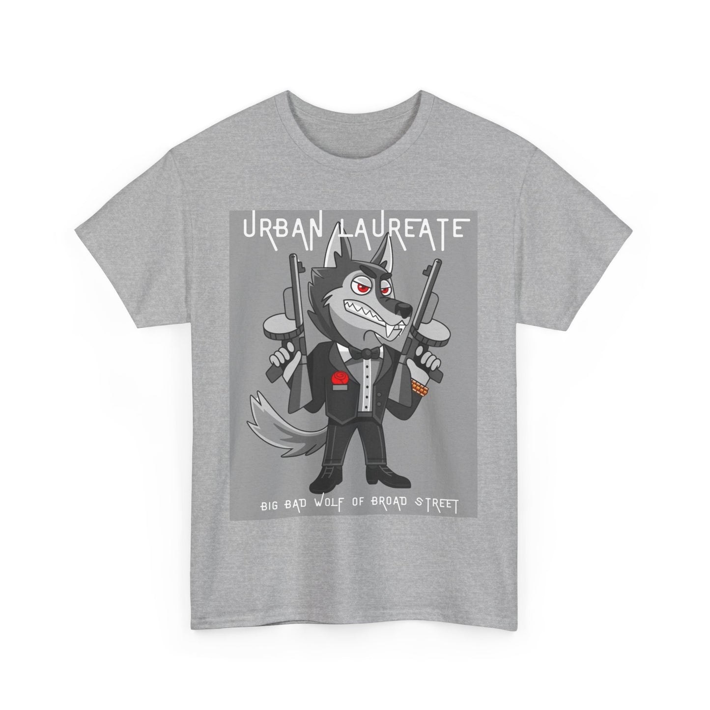 Urban Laureate Wolf Of Broad St Unisex Tee