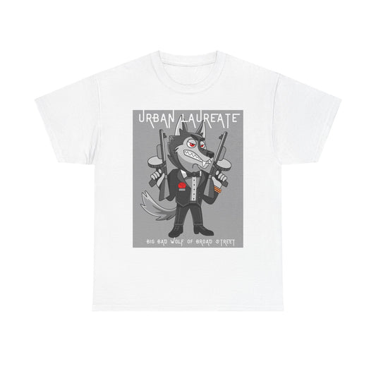 Urban Laureate Wolf Of Broad St Unisex Tee