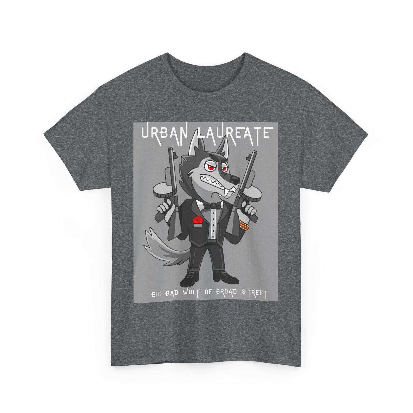 Urban Laureate Wolf Of Broad St Unisex Tee