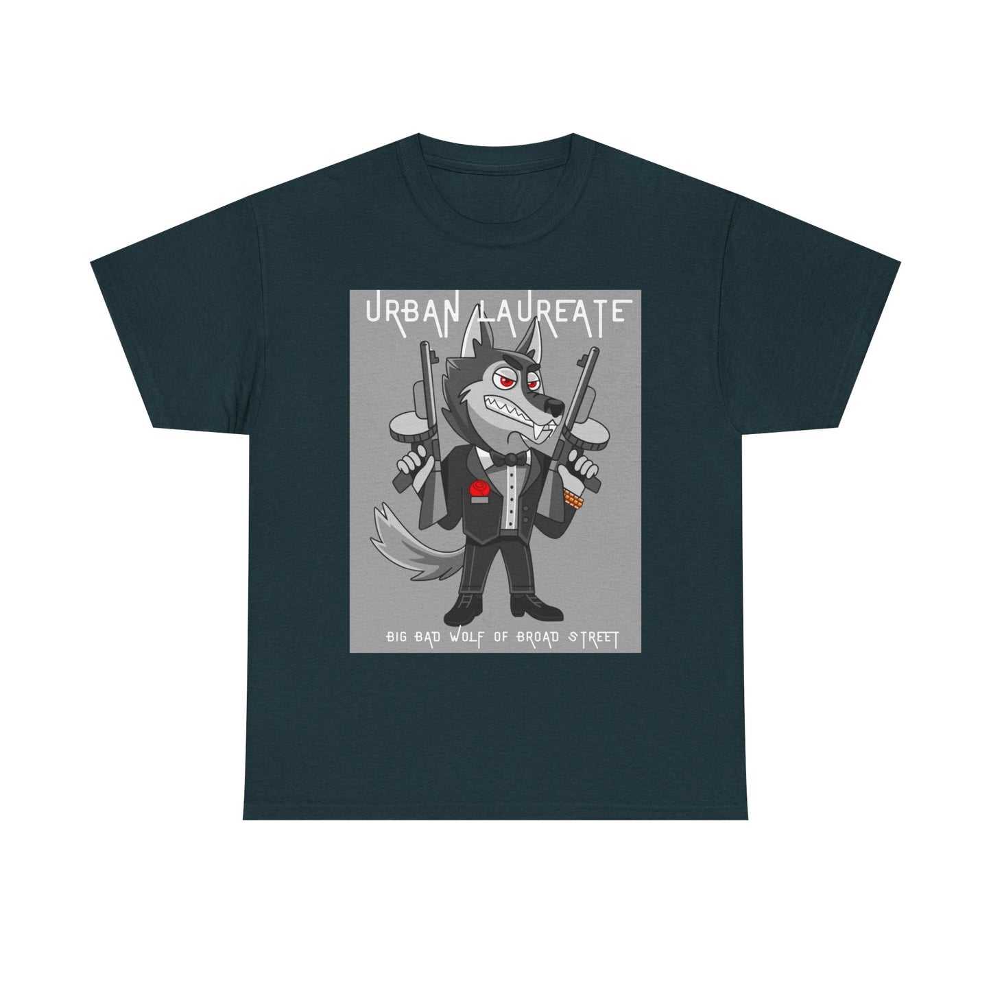 Urban Laureate Wolf Of Broad St Unisex Tee