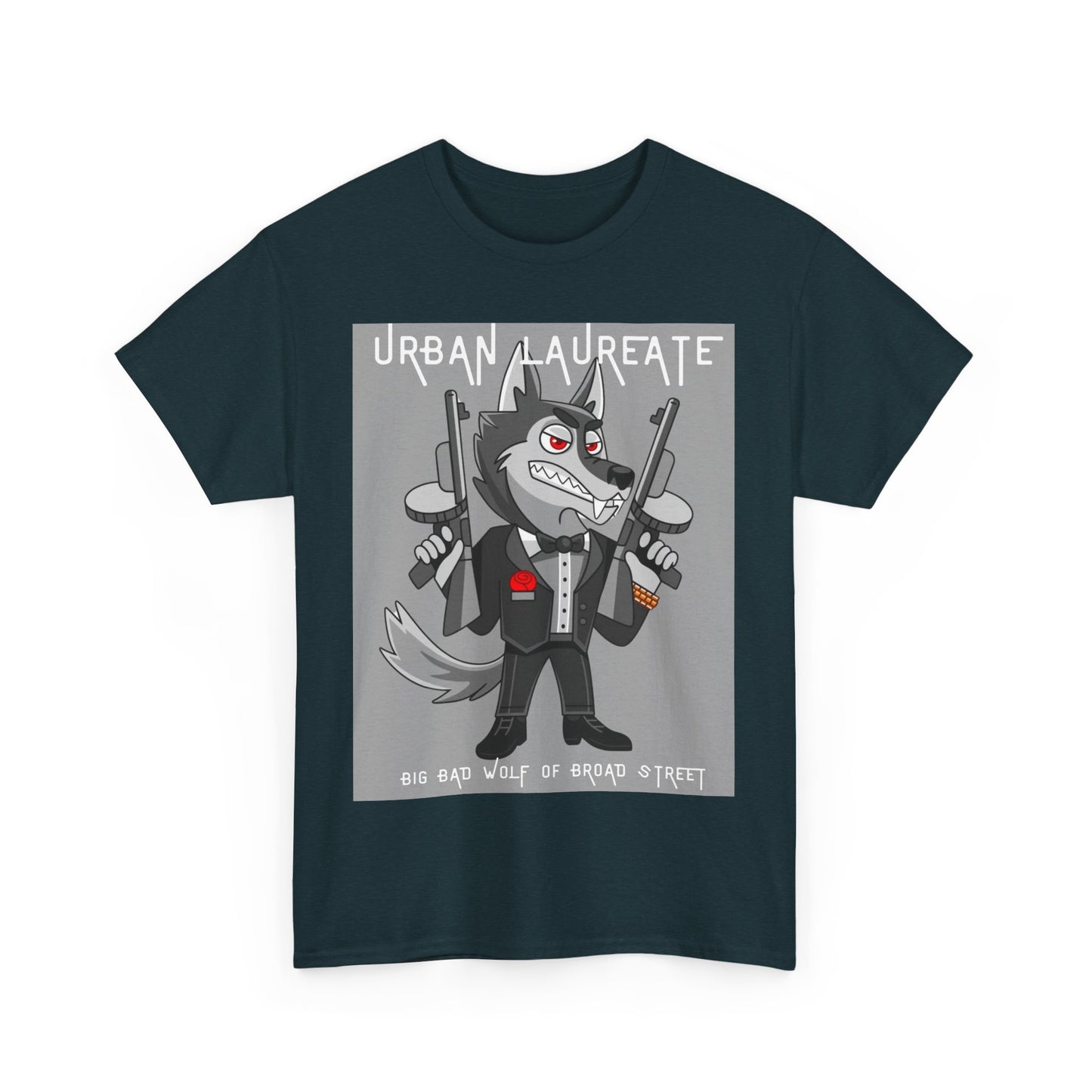 Urban Laureate Wolf Of Broad St Unisex Tee