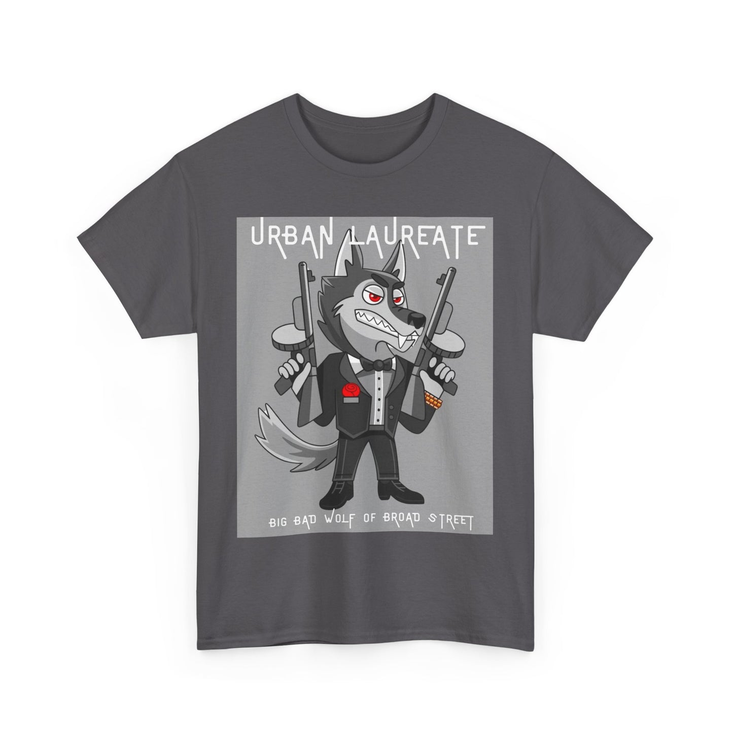 Urban Laureate Wolf Of Broad St Unisex Tee